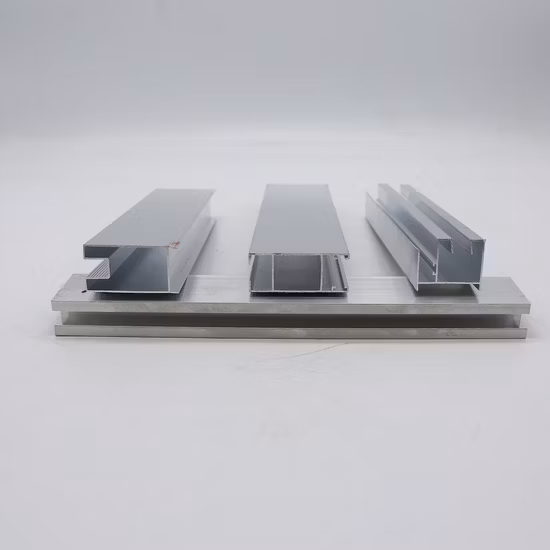 China Manufacturer Extrusion Aluminium Alloy Window Frame Wardrobe Double Glass Sliding Door Anodized/Powder Coated Aluminum Profile for Window and Door