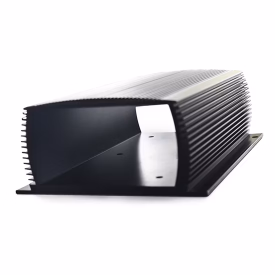 Competitive Price Clear Anodized Electrical Box Custom Extrusion Radiator Profile Extruded Enclosure