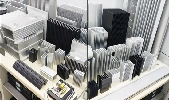 Custom Aluminum Extruded Profile, Building Profile, Radiator Profile Supplier